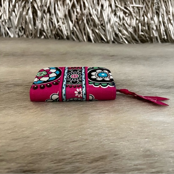 VERA BRADLEY Cupcake Pink 2009 IPod Tech Jewlery Case Pink Green Travel Y2K - Picture 6 of 10